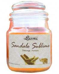 Свеча ароматическая Сандал (Sandal) Satya, 230 г