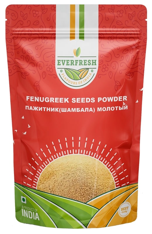 Пажитник молотый Шамбала (Fenugreek Seeds Powder) Everfresh, 100 г