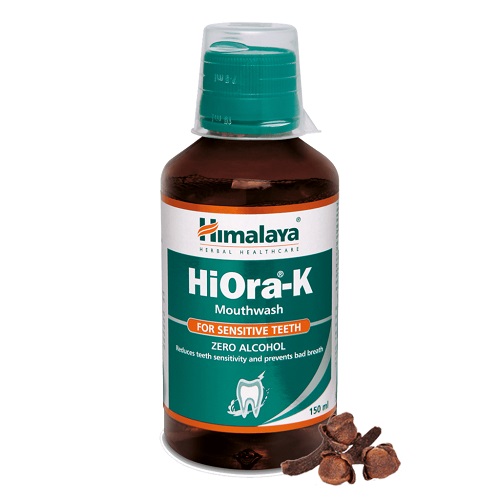 Хиора К ополаскиватель для рта (Hiora K Mouth Wash) Himalaya Herbals, 150 мл