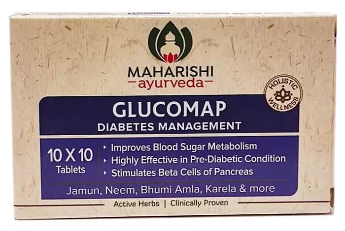 Глюкомап (Glucomap) Maharishi Ayurveda, 100 таб