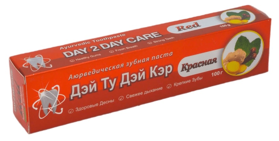 Зубная паста красная Дэй ту Дэй Кэр (Day 2 Day Care), 100 г