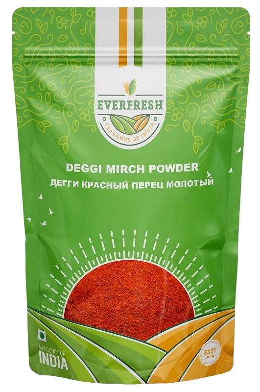 Красный перец молотый Дегги (Deggi Mirch Powder) Everfresh, 100 г