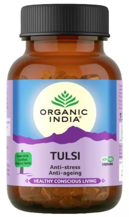 Тулси Органик Индия (Tulsi) Organic India, 60 капс