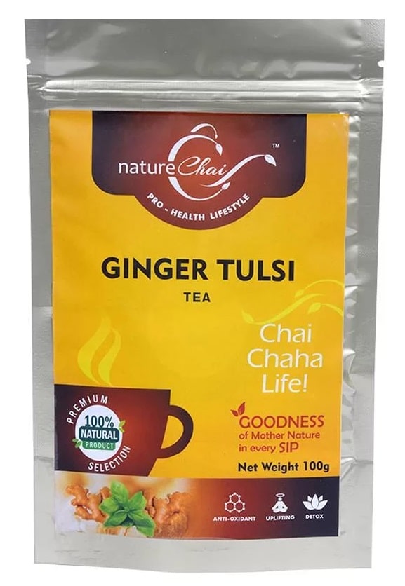 Чай Тулси с имбирем Nature Chai, 100 г