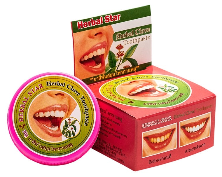 Зубная паста с Гвоздикой (Herbal Clove Toothpaste) Herbal Star, 30 г