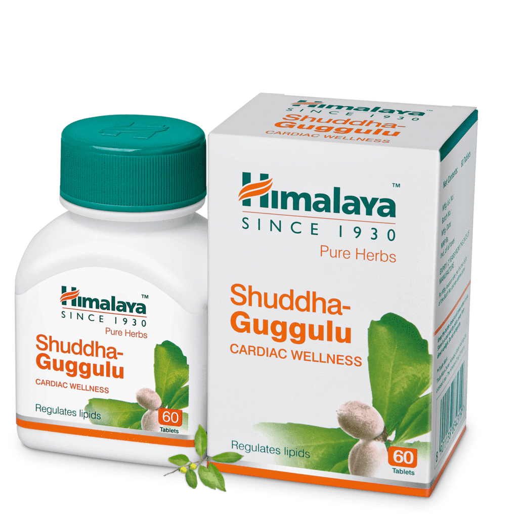 Шуддха Гуггул (Shuddha Guggulu) Himalaya Herbals, 60 таб