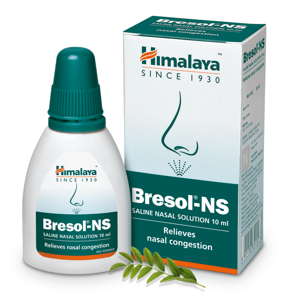 Капли-спрей для носа Бресол (Bresol-NS) Himalaya Herbals, 10 мл