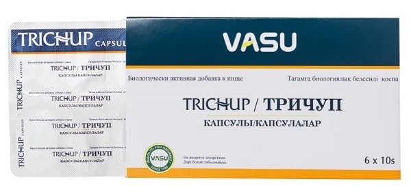 Тричуп (Trichup) против выпадения волос Vasu, 60 капс