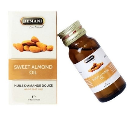 Масло сладкого миндаля (Sweet Almond Oil) Hemani, 30 мл