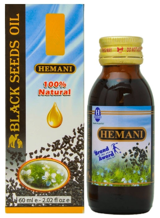 Масло Черного тмина (Black Seed Oil) Hemani, 60 мл