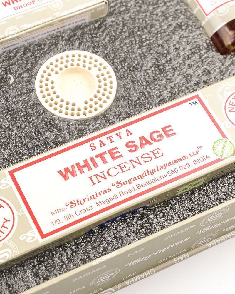 Подарочный набор Белый Шалфей (White Sage) Satya