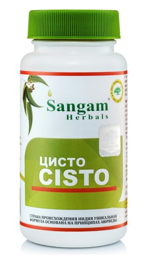 Цисто (Cisto) Sangam Herbals, 60 таб