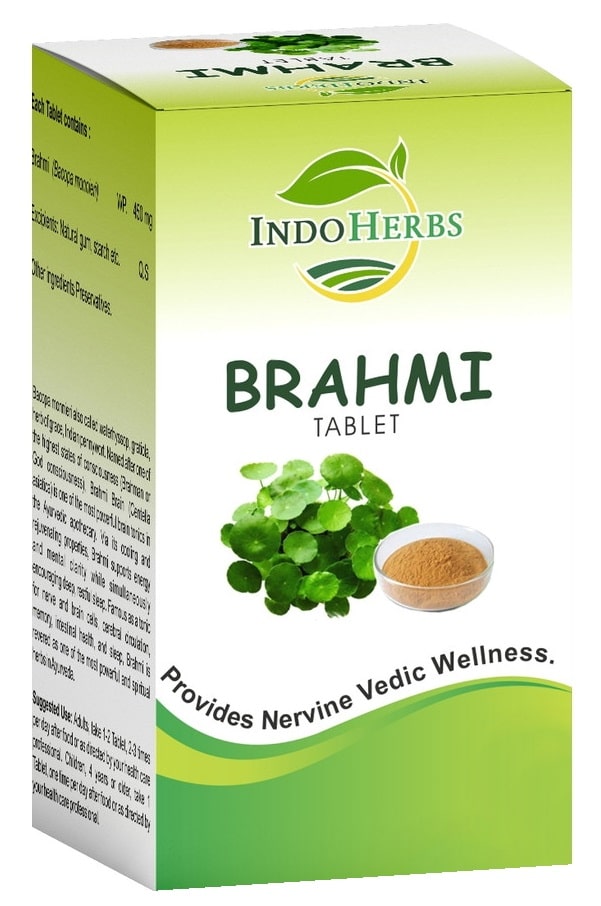 Брами (Brahmi) IndoHerbs, 60 таб