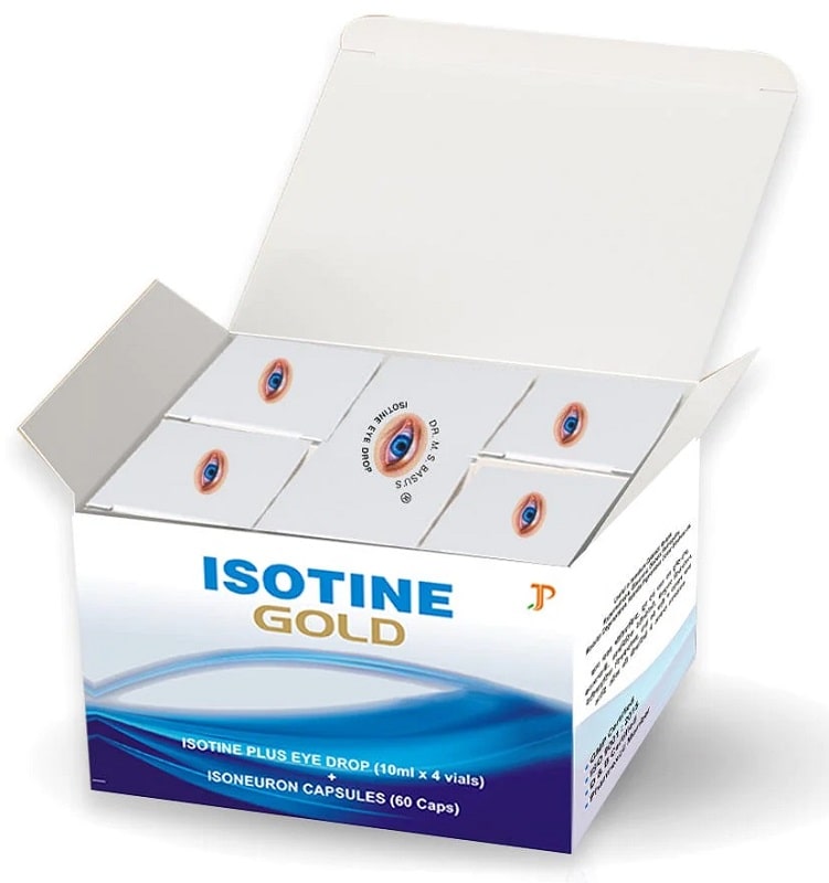 Комплекс для глаз Айсотин (Isotine Gold) Jagat Pharma
