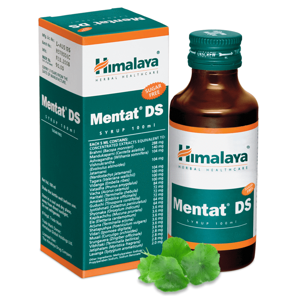 Сироп Ментат ДС (Mentat DS Syrup) Himalaya Herbals, 100 мл