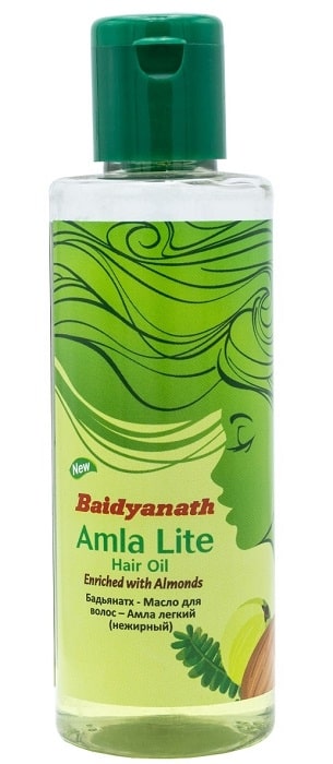 Масло для волос Амла Лайт - Нежирный (Amla Lite Hair Oil) Baidyanath, 100 мл