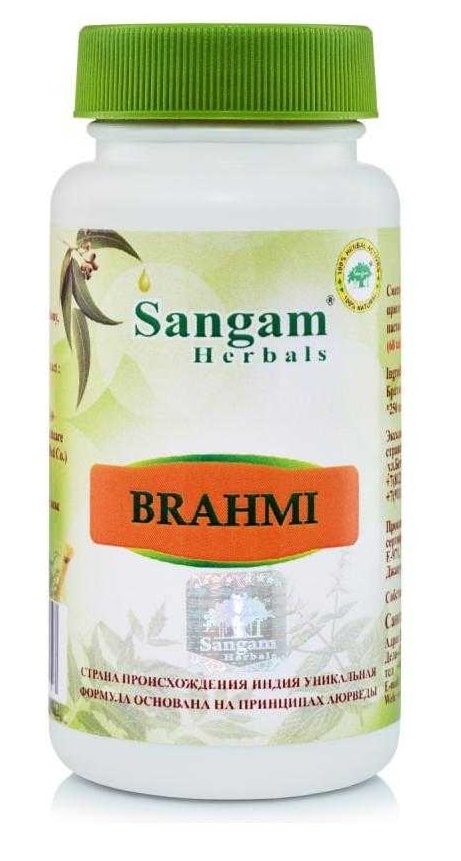 Брахми (Brahmi) Sangam Herbals, 60 таб