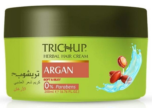 Крем для волос с Аргановым маслом Питательный Trichup, 200 мл