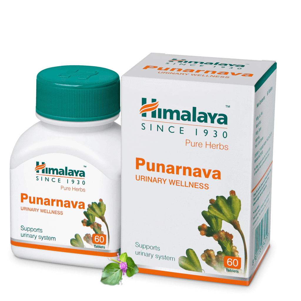 Пунарнава (Punarnava) Himalaya Herbals, 60 таб