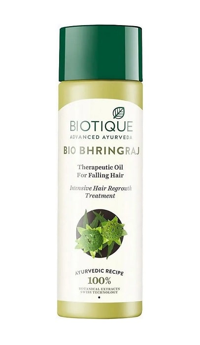Масло против выпадения волос Бринградж (Therapeutic Oil For Falling Hair) Biotique, 120 мл
