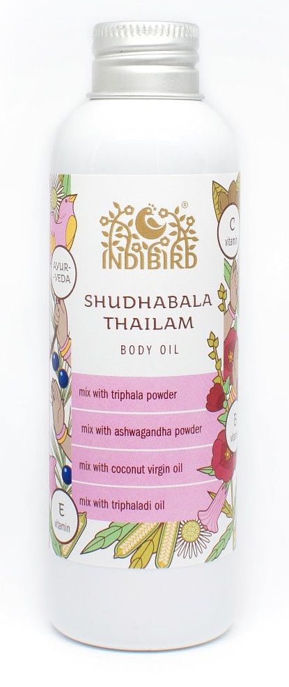Масло Шудхабала Тайлам (Shudhabala Thailam Oil) Indibird,150 мл