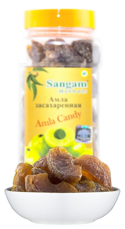Амла засахаренная (Amla Candy) Sangam Herbals, 250 г