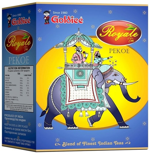 Чёрный чай Ассам Пекое (Assam Pekoe) Goldiee, 200 г