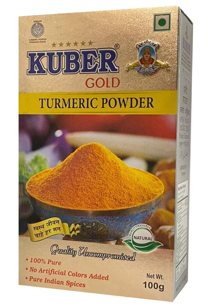 Куркума молотая (Turmeric Powder) Kuber, 100 г