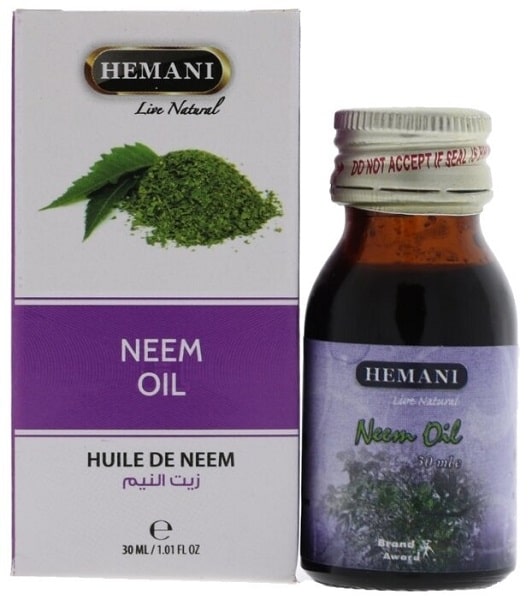 Масло Нима (Neem Oil) Hemani, 30 мл