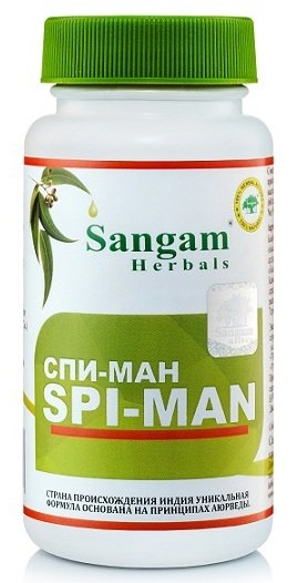 Спи-ман (Spi-man) Sangam Herbals, 60 таб