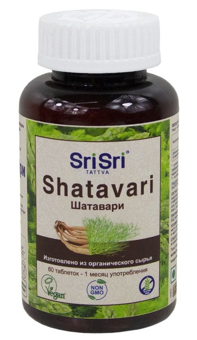 Шатавари (Shatavari) Sri Sri, 60 таб