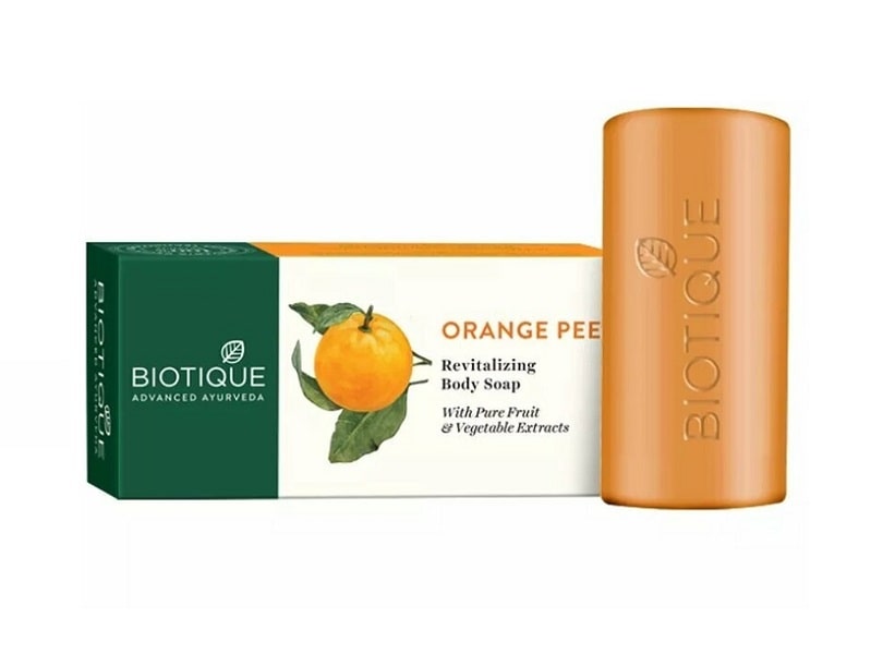 Восстанавливающее мыло Апельсиновая корка (Orange Peel Revitalizing Body Soap) Biotique, 150 г
