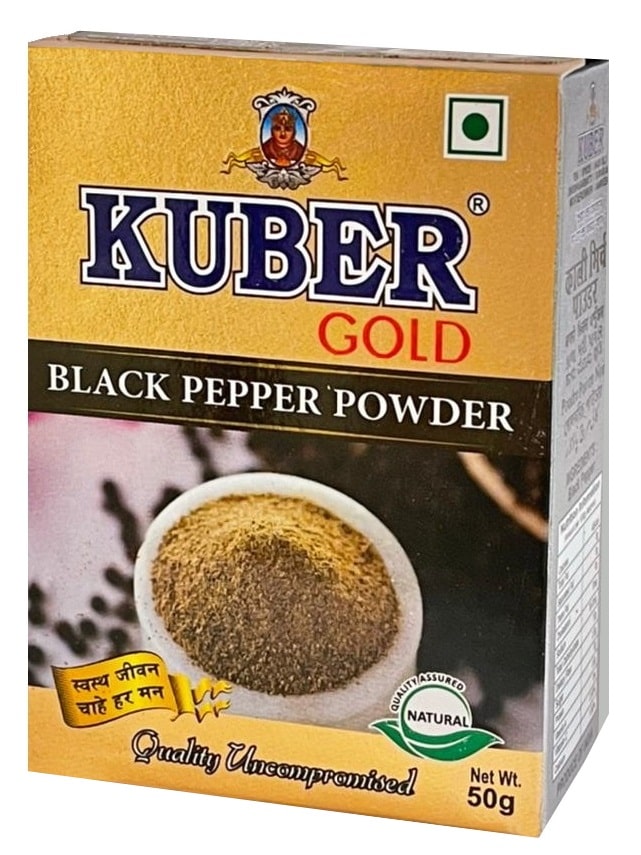 Молотый черный перец (Black Pepper Powder) Kuber, 50 г
