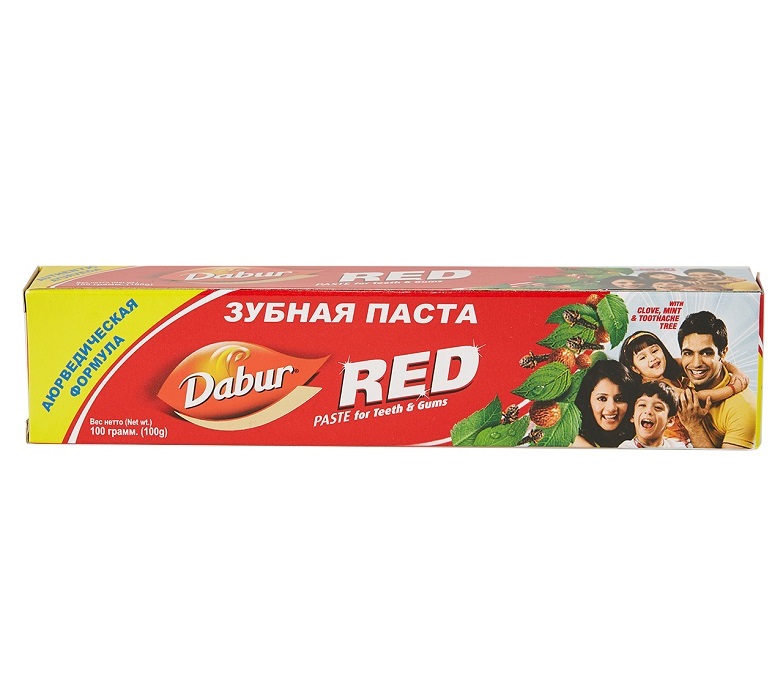 Зубная паста Ред (Red toothpaste) Dabur, 100 г