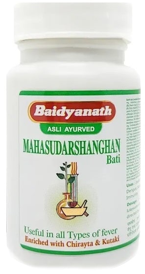 Махасударшангхан Бати (Mahasudarshanghan Bati) Baidyanath, 40 таб