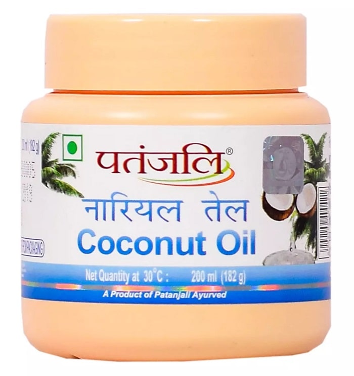 Кокосовое масло (Coconut Oil) Patanjali, 200 мл