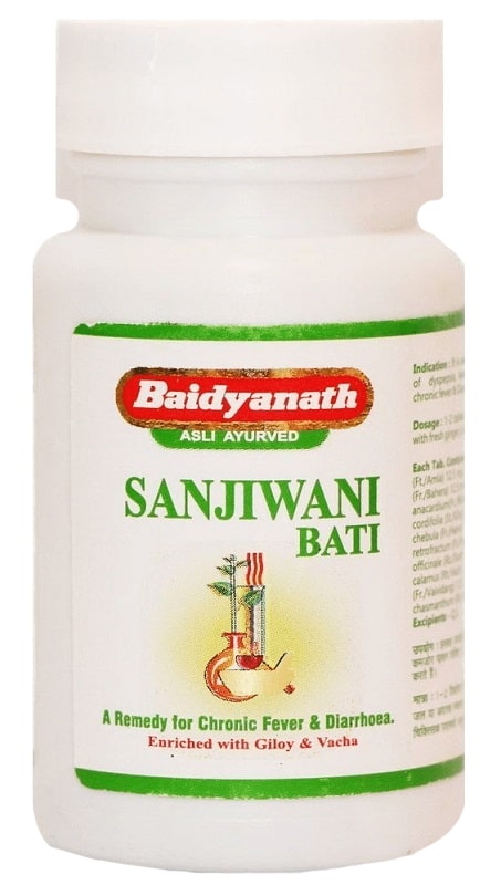 Сандживани Бати (Sanjivani Bati) Baidyanath, 80 таб