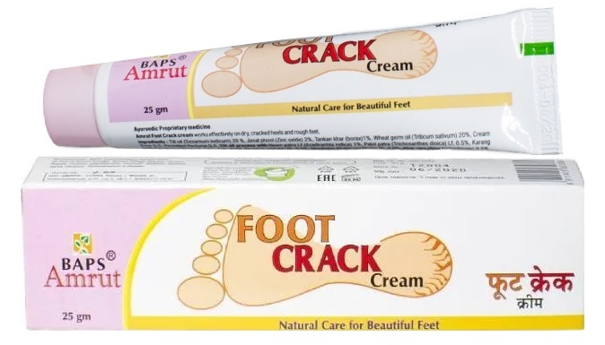 Крем от трещин на ногах (Foot Crack Cream) Baps Amrut, 25 г