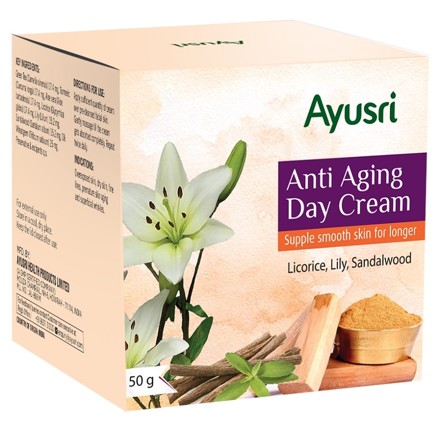Антивозрастной дневной крем для лица (Anti Aging Day Cream) Ayusri, 50 г