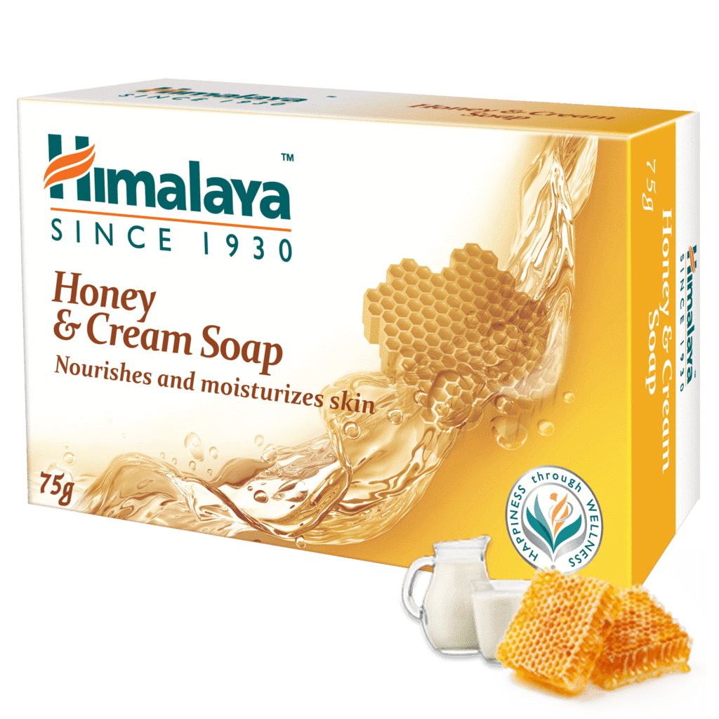 Мыло мед и сливки (Honey & Cream Soap) Himalaya Herbals, 75 г