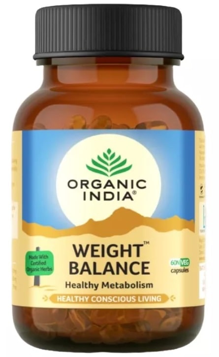 Вэйт Баланс Органик Индия (Weight Balance) Organic India, 60 капс