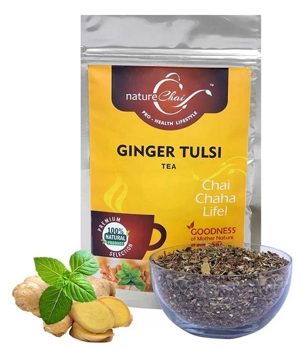 Чай Тулси с имбирем Nature Chai, 100 г