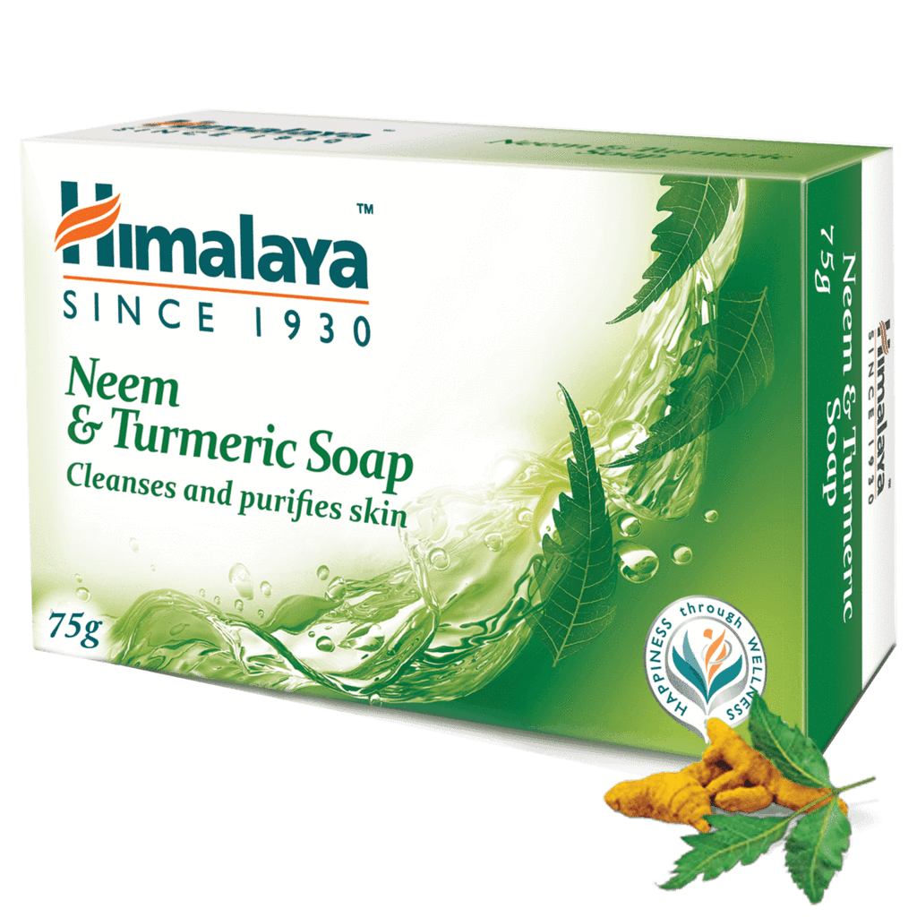 Мыло Ним и Куркума (Neem & Turmeric Soap) Himalaya Herbals, 75 г