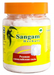 Соль розовая гималайская Sangam Herbals, 120 г