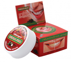 Зубная паста с экстрактом кожуры Мангостина и Гвоздики (Clove & Mangosteen Toothpaste) Herbal Star, 30 г