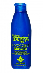 Кокосовое масло с брингараджем для волос Aasha, 100 мл