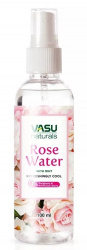 Розовая вода для лица спрей (Rose Water Naturals) Vasu, 100 мл