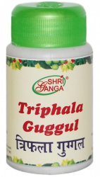 Трифала Гуггул (Triphala Guggul) Shri Ganga, 100 г