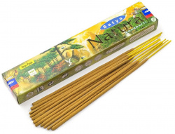 Благовония Природа (Natural incense sticks) Satya, 15 г