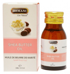 Натуральное масло Ши (Shea Butter Oil) Hemani, 30 мл